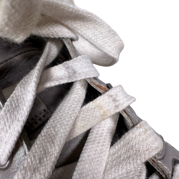 Gucci Coda GG Imprime Monogram Shoes Men’s 7.5 G Silver High Top Lace Sneakers - Picture 11 of 16